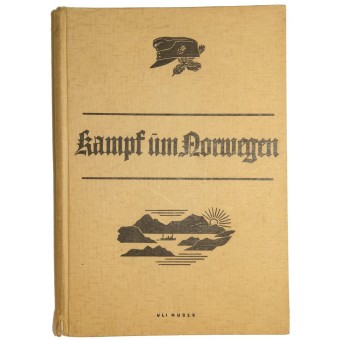De oorlog in Noorwegen, het boek uitgegeven door Wehrmacht. Espenlaub militaria